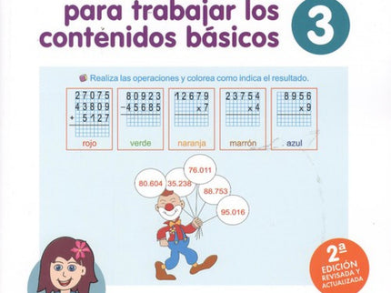 10 Sesiones Para Trabajar Los Contenidos Básicos. Cuaderno 3