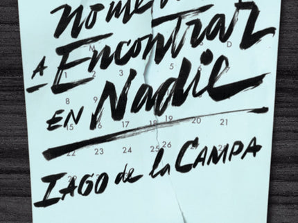 No Me Vas A Encontrar En Nadie