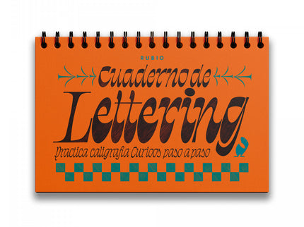 Cuaderno De Lettering. Practica Caligrafía Curioos Paso A Paso
