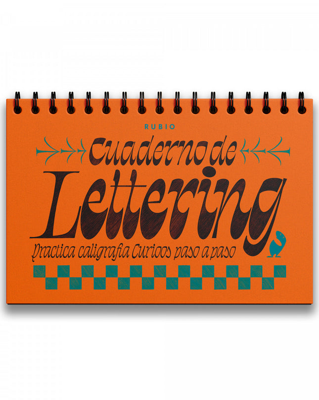 Cuaderno De Lettering. Practica Caligrafía Curioos Paso A Paso