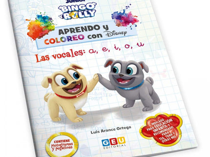 Aprendo Y Coloreo Con Disney Vocales
