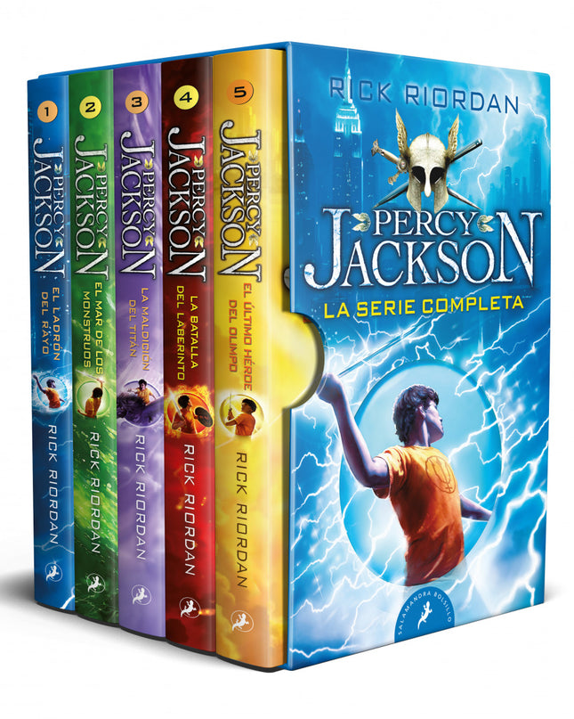 Percy Jackson Y Los Dioses Del Olimpo - La Serie Completa