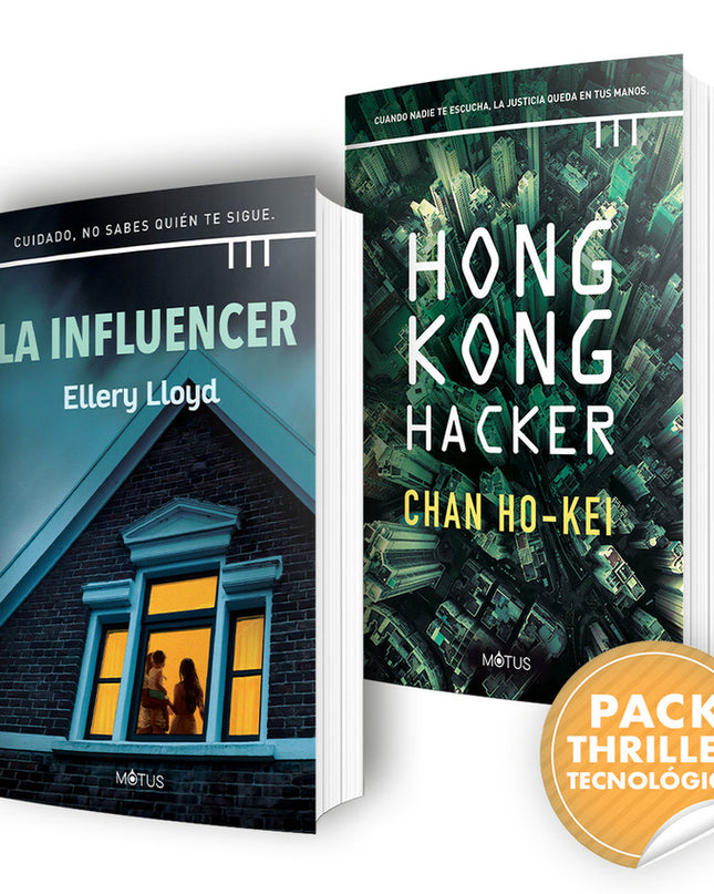 Pack Thriller Tecnológico (la Influencer / Hong Kong Hacker)