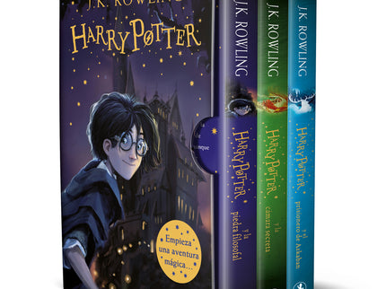 Harry Potter (estuche Con: Harry Potter Y La Piedra Filosofal # Harry Potter Y L