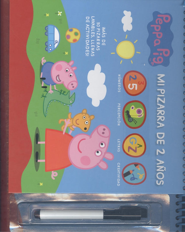 Peppa Pig - Mi Pizarra De 2 Años