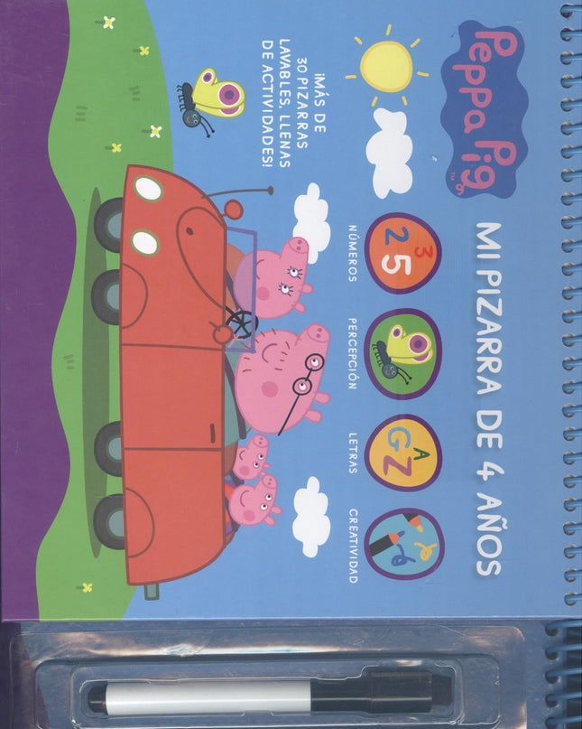 Peppa Pig - Mi Pizarra De 4 Años