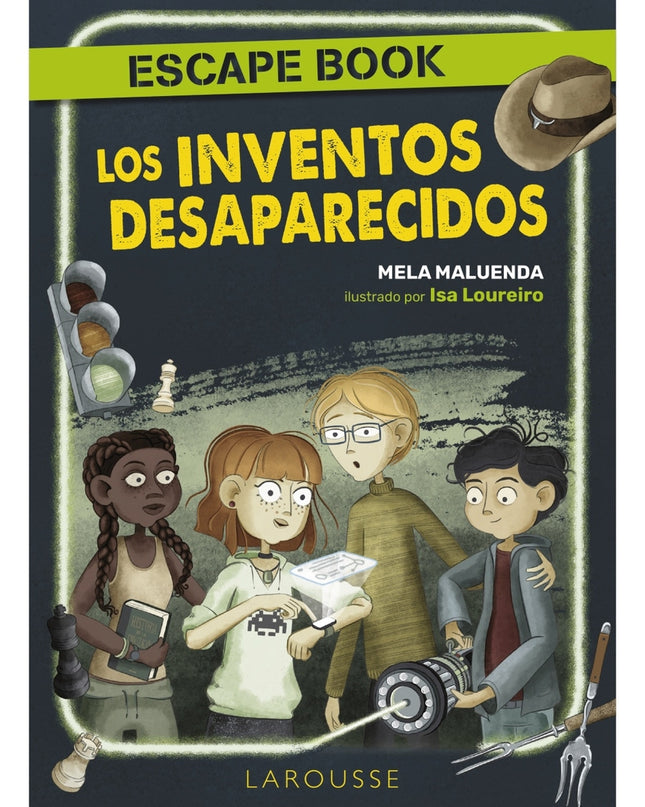 Los Inventos Desaparecidos. Escape Book