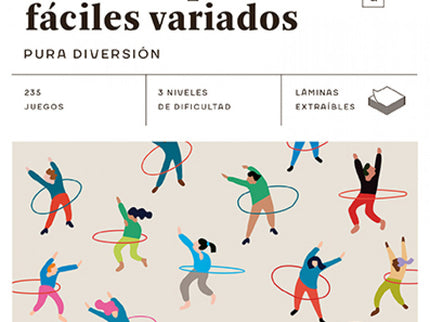 Pasatiempos Fáciles Variados. Pura Diversión