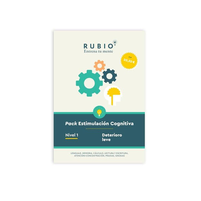 Pack Estimulación Cognitiva. Nivel 1 (deterioro Leve)