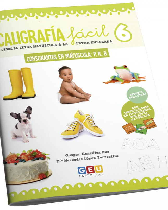 Caligrafia Facil:consonantes En Mayuscula P, R, B
