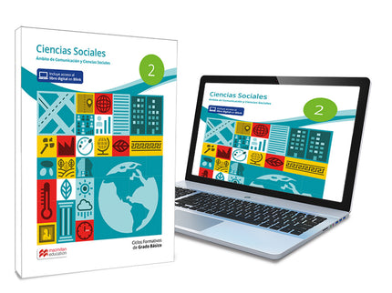 Grado Básico Sociales 2- Libro De Texto En Formato Físico De Ciencias Sociales 2