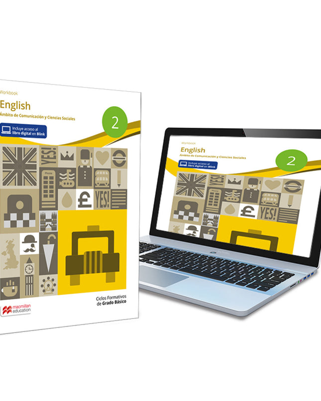 Grado Básico English 2 Workbook - Libro De Texto En Formato Físico De English 2 Workbook