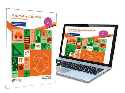 Grado Básico Matemáticas 2 - Libro De Texto En Formato Físico De Matemáticas Aplicadas 2