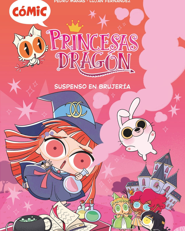 Cómic Princesas Dragón 2: Suspenso En Brujería