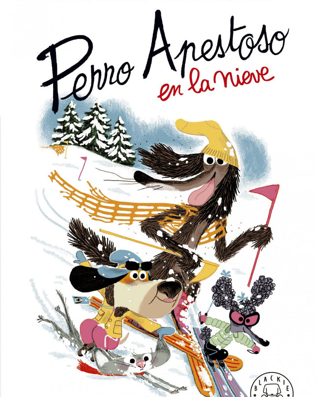 Perro Apestoso En La Nieve
