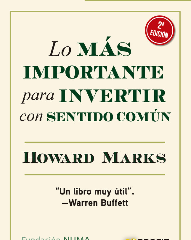 Lo Más Importante Para Invertir Con Sentido Común Ne