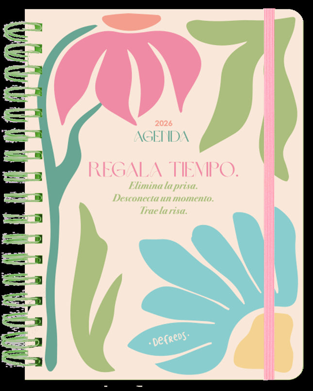 Agenda Anual Semanal 2026 Defreds