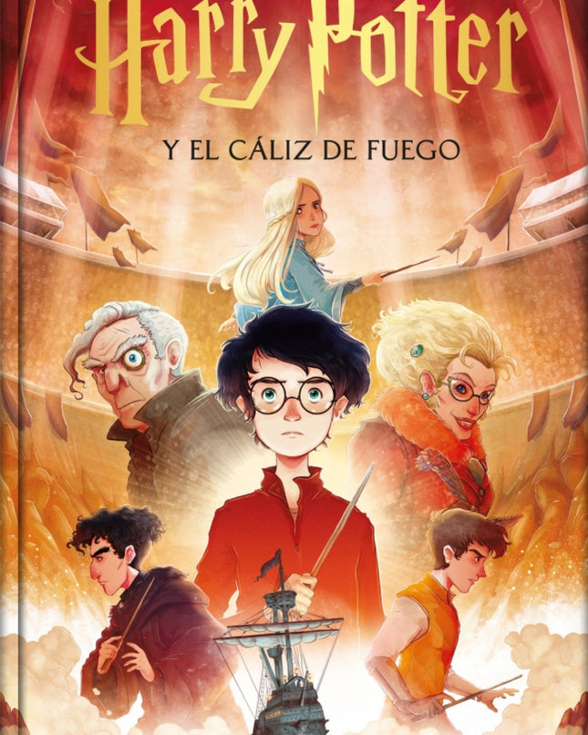 Harry Potter Y El Cáliz De Fuego (harry Potter [edición Con Ilustraciones De Xavier Bonet] 4)