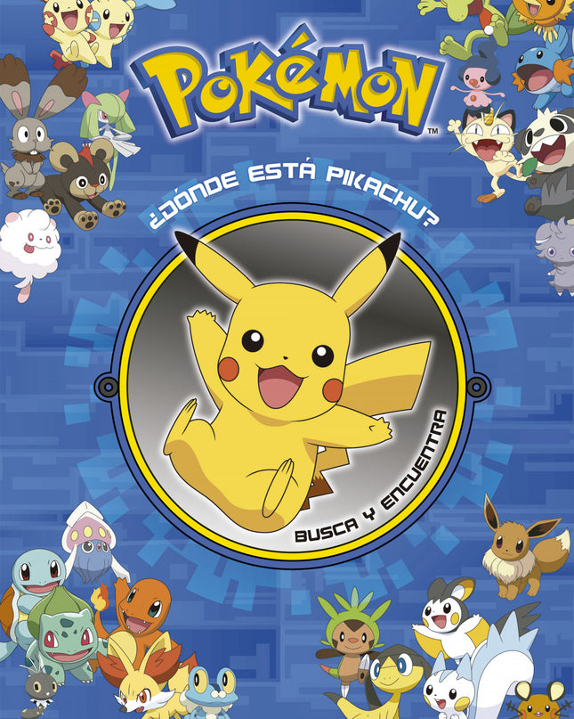 ¿dónde Está Pikachu? Busca Y Encuentra (colección Pokémon)