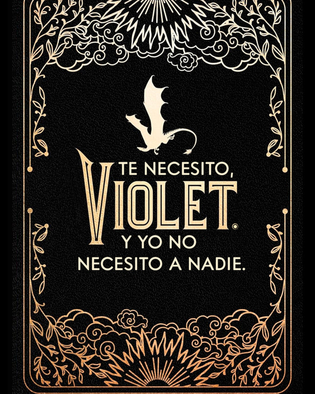 Diario Oficial De Alas De Sangre: Te Necesito, Violet.