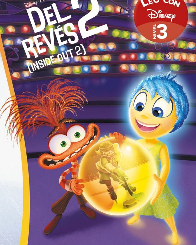 Inside Out 2. Leo Con Disney (nivel 3) (disney. Lectoescritura)