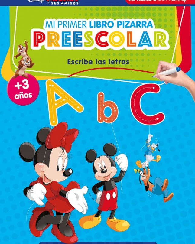 Aprende Con Disney. Primeras Letras (libro-pizarra)