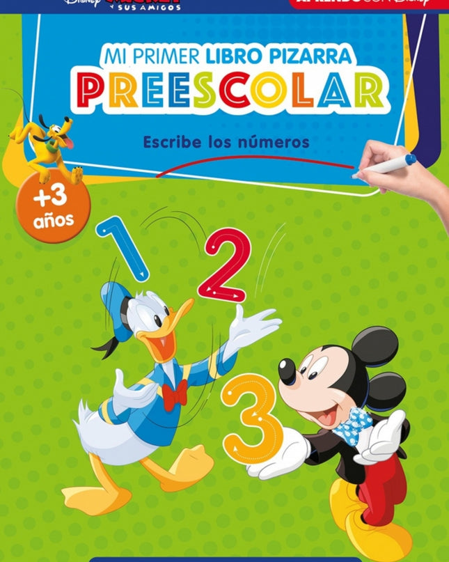 Aprende Con Disney. Primeros Números (libro-pizarra)