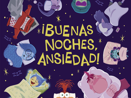 Del Revés 2 (inside Out 2) ¡buenas Noches, Ansiedad! (cuentos Disney)