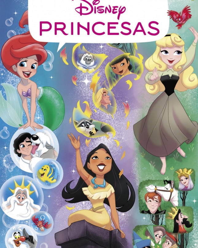 Aprendo A Leer Con Cómics Disney - Las Historias Más Divertidas De Princesas Disney