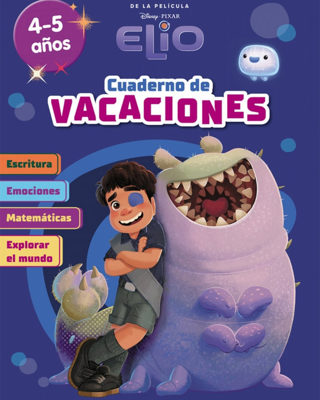 Elio. (4-5 Años) (disney. Cuaderno De Vacaciones)