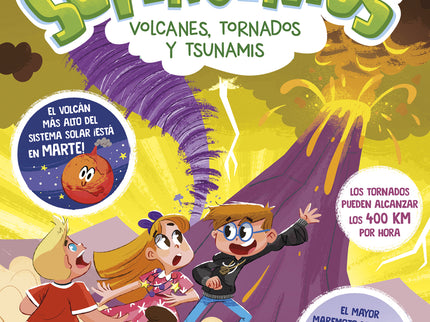 Supergenios: Volcanes, Tornados Y Tsunamis