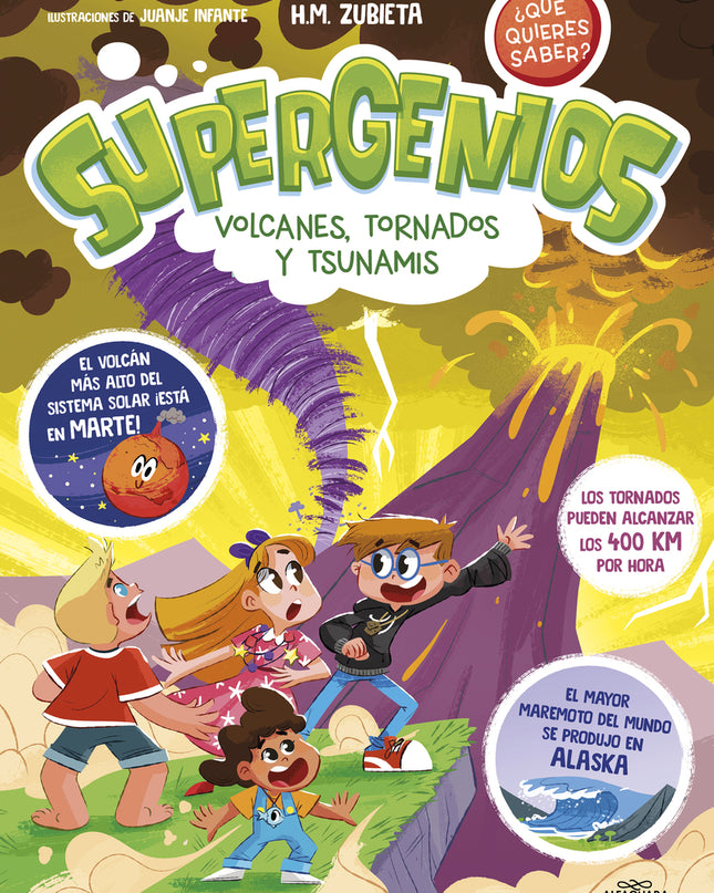 Supergenios: Volcanes, Tornados Y Tsunamis