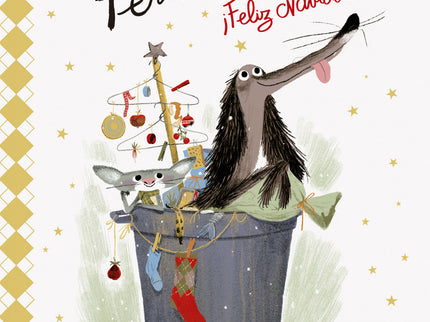 Perro Apestoso Feliz Navidad