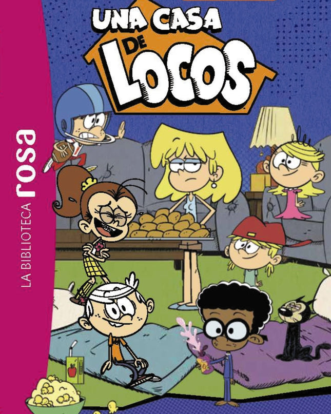 La Biblioteca Rosa. Una Casa De Locos, 8. La Fiesta De Pijamas