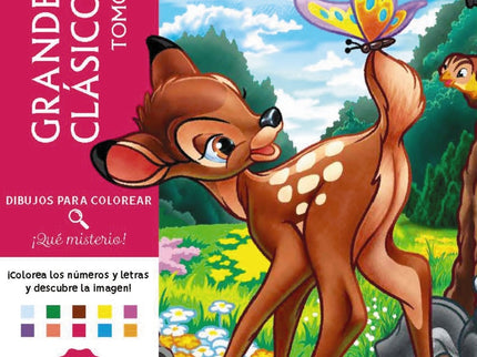 Dibujos Para Colorear, ¡qué Misterio! Grandes Clásicos, Tomo 9