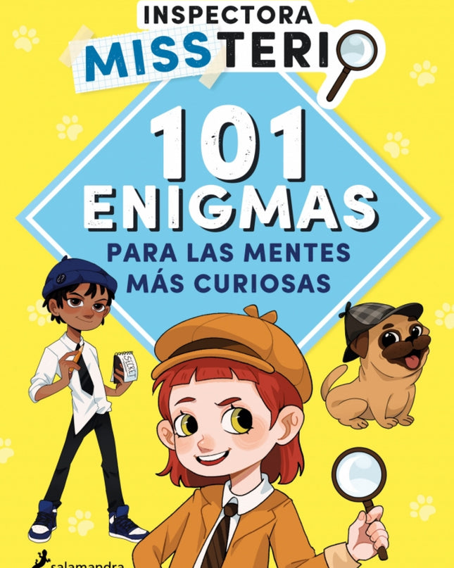 Inspectora Missterio Y Los 101 Enigmas Para Las Mentes Más Curiosas