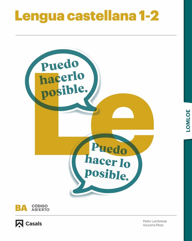 Lengua Castellana 1-2 Ba