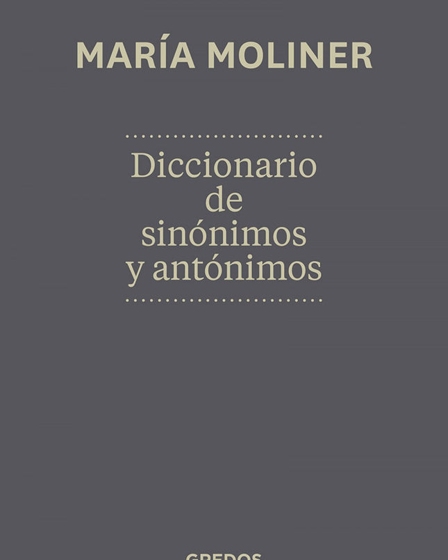 Diccionario De Sinonimos Y Antonim.n.ed