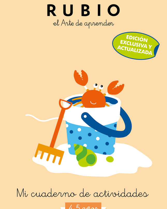 Mi Cuaderno De Actividades: 4 - 5 Años (edición Exclusiva) (rubio. El Arte De Aprender)