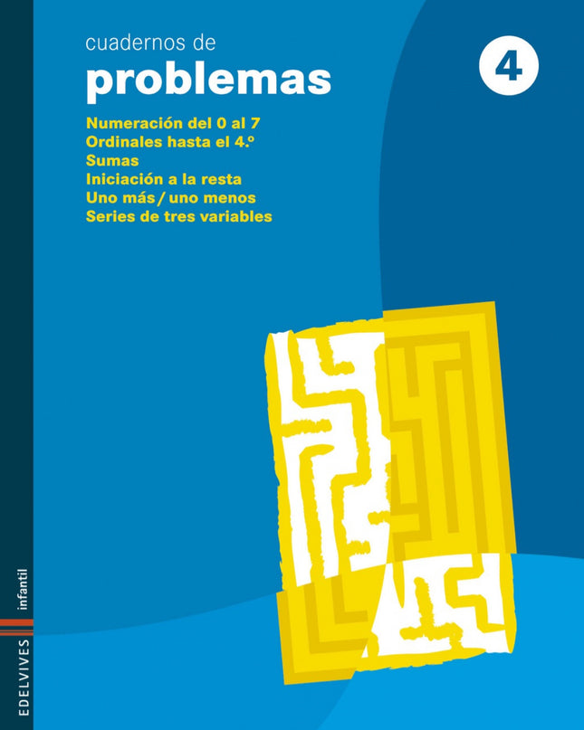 Cuaderno 4 De Problemas (infantil)