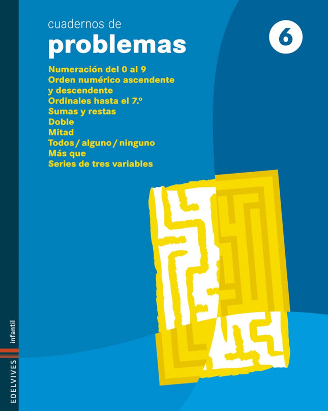 Cuaderno 6 De Problemas (infantil)