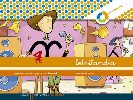 (09).4.cuad.letrilandia Pauta (espiral) Montessori