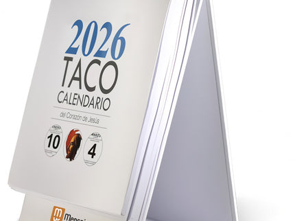 Taco 2026 Calendario Del Corazon De Jesus Mesa