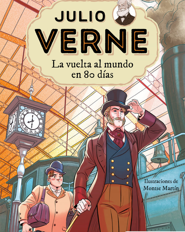 Julio Verne - La Vuelta Al Mundo En 80 Días (edición Actualizada, Ilustrada Y Adaptada)