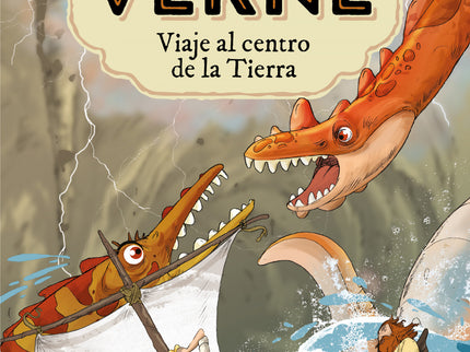Julio Verne - Viaje Al Centro De La Tierra (edición Actualizada, Ilustrada Y Adaptada)
