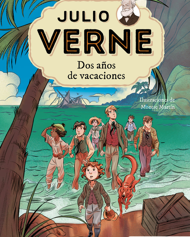 Julio Verne - Dos Años De Vacaciones (edición Actualizada, Ilustrada Y Adaptada)