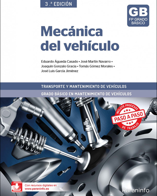 Mecánica Del Vehículo 3.ª Edición 2025