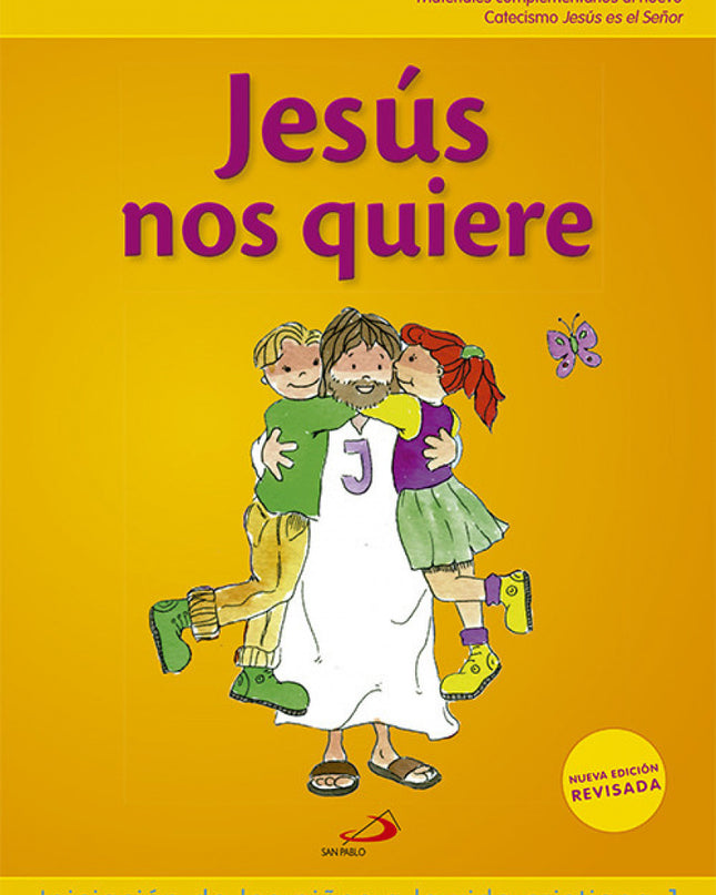 Jesús Nos Quiere 1 (libro Del Niño) Iniciación De Los Niños A La Vida Cristiana 1