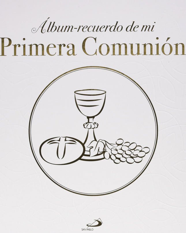 álbum-recuerdo De Mi Primera Comunión