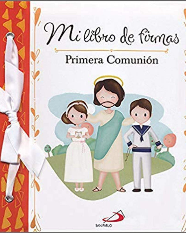 Mi Libro De Firmas Naranja